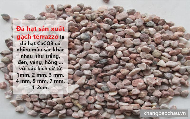 Đá hạt sản xuất terrazzo là gì