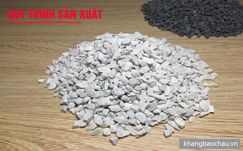 Quy trình sản xuất đá hạt mài Granito