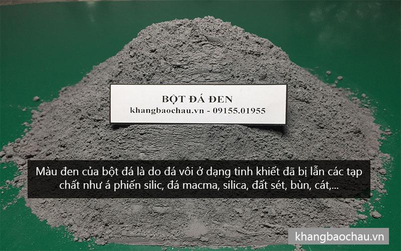 Cấu tạo bột đá đen