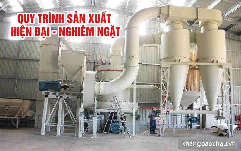 Quy trình sản xuất đá hạt tấm