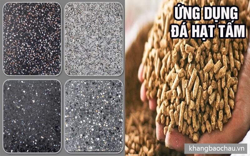 Ứng dụng đá hạt tấm