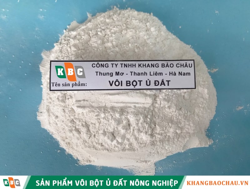 vôi ủ đất