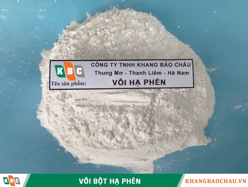 vôi hạ phèn